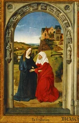 La visitazione, Santa Maria visita Santa Elisabetta (dipinto su tavola)