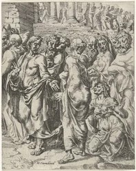 Guarigione della donna affetta da emorragia