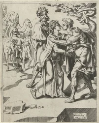 Isacco saluta Rebecca