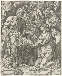 Giuditta davanti a Oloferne