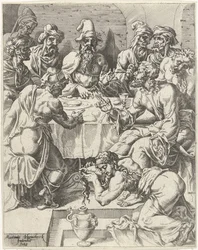 Maria Maddalena lava i piedi di Cristo