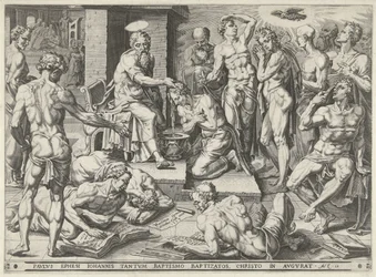 Paolo battezza gli abitanti di Efeso