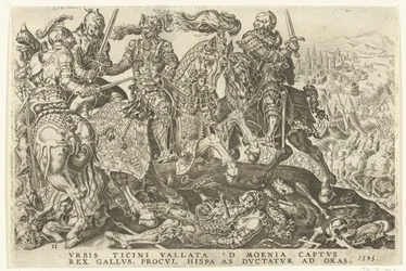 Cattura di Francesco I durante la battaglia di Pavia, 1525