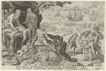 Truppe imperiali di Carlo V invadono l