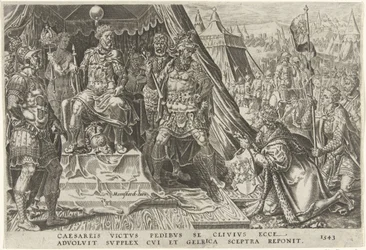 Guglielmo II, duca di Gheldria, si sottomette all
