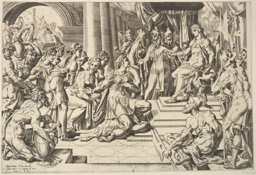 Salomone e la Regina di Saba, 1549