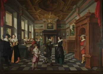 Una sequenza decorativa in sette parti: un interno