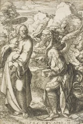 Cristo tentato dal diavolo, 1525