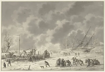 Fuga dei Landzaten a Texel, gennaio 1795