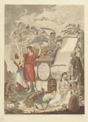 Scena di nascita e matrimonio