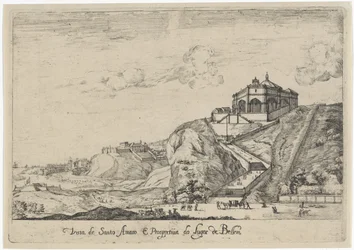 Vista della chiesa di Santo Amaro a Lisbona (Vedute di Lisbona)