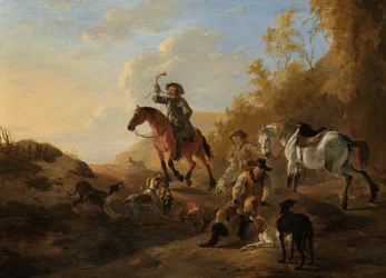 Cacciatori a riposo