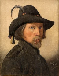 Autoritratto come legionario, 1848
