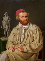 Lo scultore Herman Wilhelm Bissen