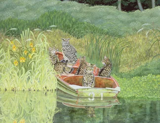 Il gufo e i gattini