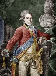 Alexander Dmitrievich Lanskoy (1758-1784) militare russo, amante di Caterina II di Russia