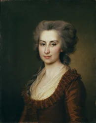 Ritratto della Contessa Praskovya Vorontsova 1749-1797, primi anni 1790