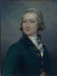 Ritratto del poeta Ivan Ivanovich Dmitriev 1760-1837