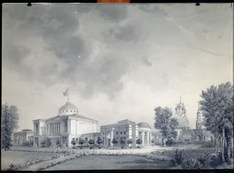 Vista del Palazzo Ostankino