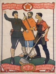 Poster di propaganda comunista