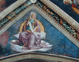 Una Sibilla, 1483-86