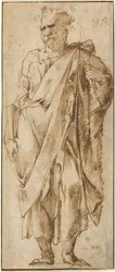 Un santo in piedi