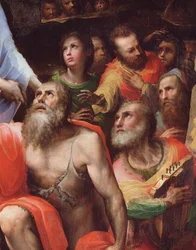 Discesa di Cristo nel limbo, dettaglio