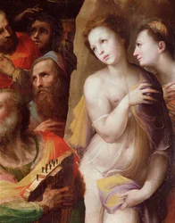 Discesa di Cristo nel limbo (dettaglio)