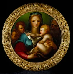 Sacra Famiglia con San Giovanni