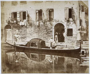 Gondola a Venezia, c.1855