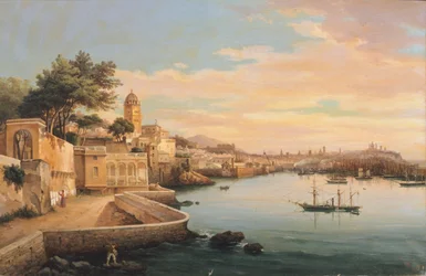 Veduta di Genova dai giardini di Palazzo Doria Pamphilj