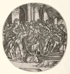 Decapitazione di Santa Caterina, 1517
