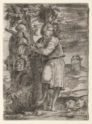 Pastore e vecchio guerriero, 1517