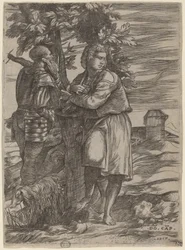 Il pastore e il vecchio guerriero