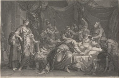 Andromaca che Piange la Morte di Ettore