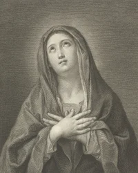 La Vergine che guarda verso l