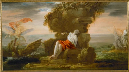 Andromeda e Perseo (legno di pioppo)