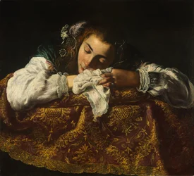 Ragazza che dorme