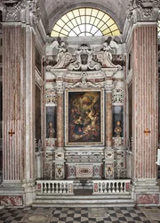 Annunciazione, altare, sesta cappella, c.1679