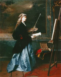 Il pittore, 1864