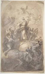 La Vergine Immacolata nella gloria