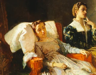 Torquato Tasso legge Gerusalemme Liberata a Eleonora d