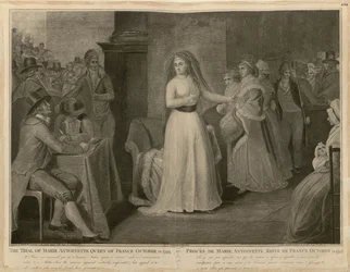 Il processo di Maria Antonietta, regina di Francia, 14 ottobre 1793