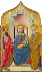 Madonna col Bambino in trono con San Pietro e San Paolo, c. 1430