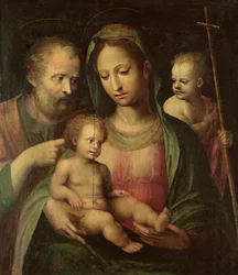 La Sacra Famiglia con San Giovanni