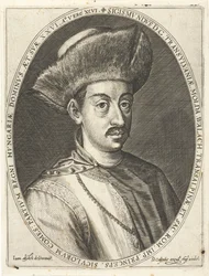 Sigismund Bathory, Principe di Transilvania. Da Atrium heroicum, Augusta 1600-1602