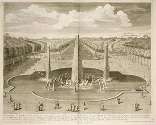 Fontana di Apollo nei giardini di Versailles