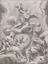 Fede, Speranza e Carità, 1630-78
