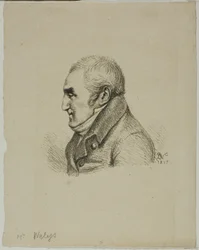 Ritratto di Monsieur Nelys di Profilo