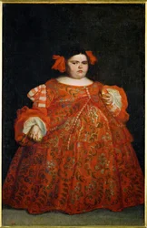 Eugenia Martinez Vallejo la Monstrua (dipinto su tela)